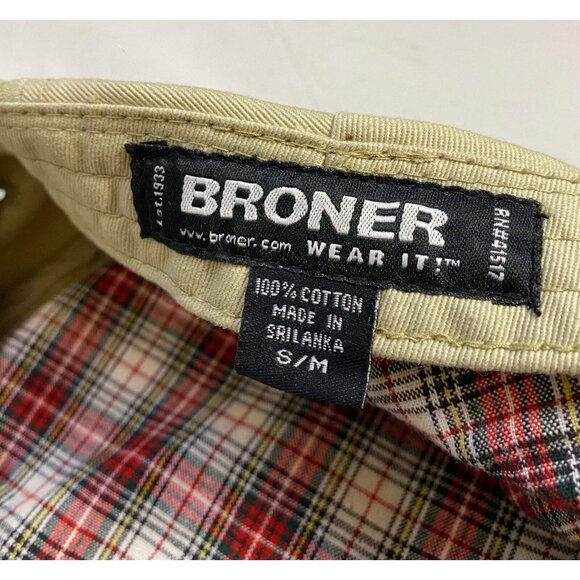 #4635 Broner Newsboy, cabbie cap hat taupe s/m - Picture 5 of 6